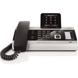 Gigaset DX-800A Teléfono de sobremesa multilínea: fija, IP y ISDN