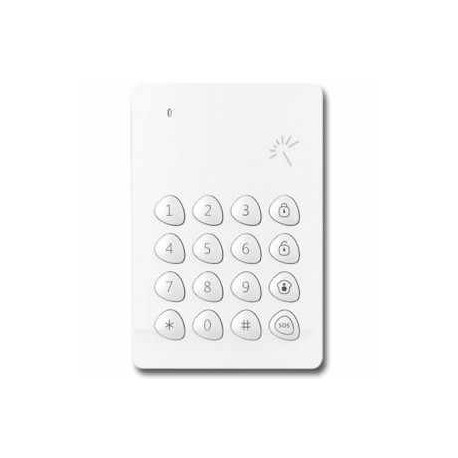 Teclat independent inalámbric KP-700﻿,amb antena interna, permet armat i/o desarmat mitjançant clau o Tag RFID﻿