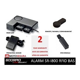 Alarma Scorpio SR-i800s - RFID CON SENSOR PERIMETRAL 