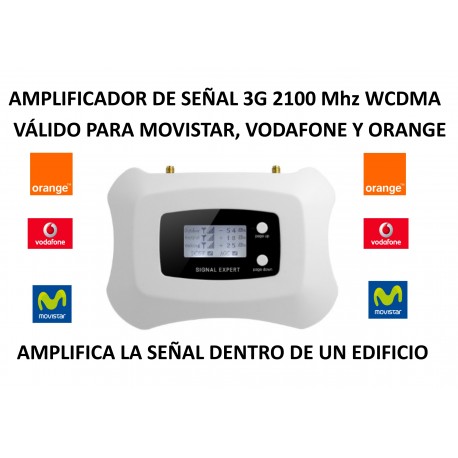 amplificador de señal movíl 2G 3G 4G movistar vodafone orange